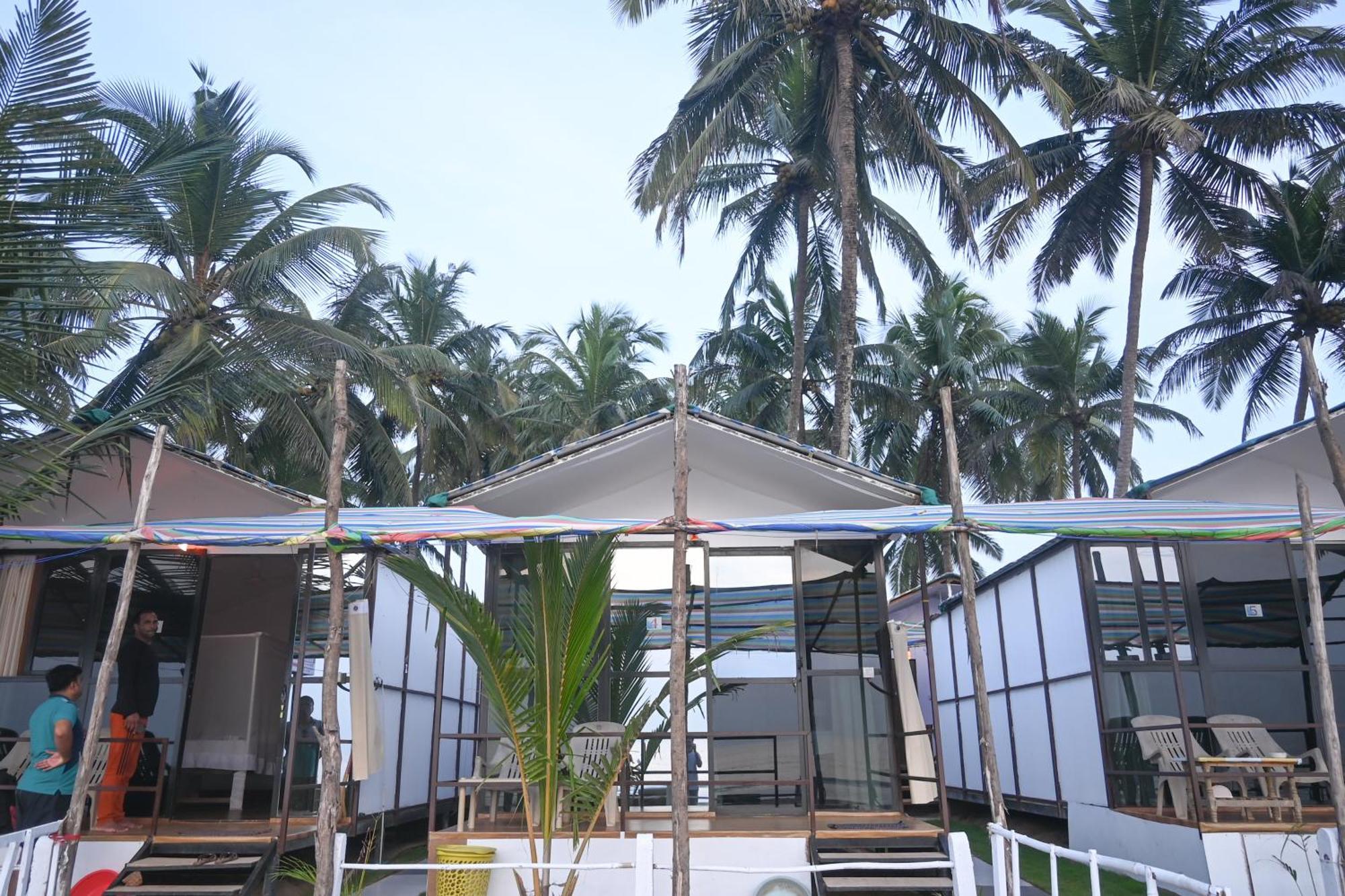 Kashinath Beach Huts Agonda Eksteriør bilde