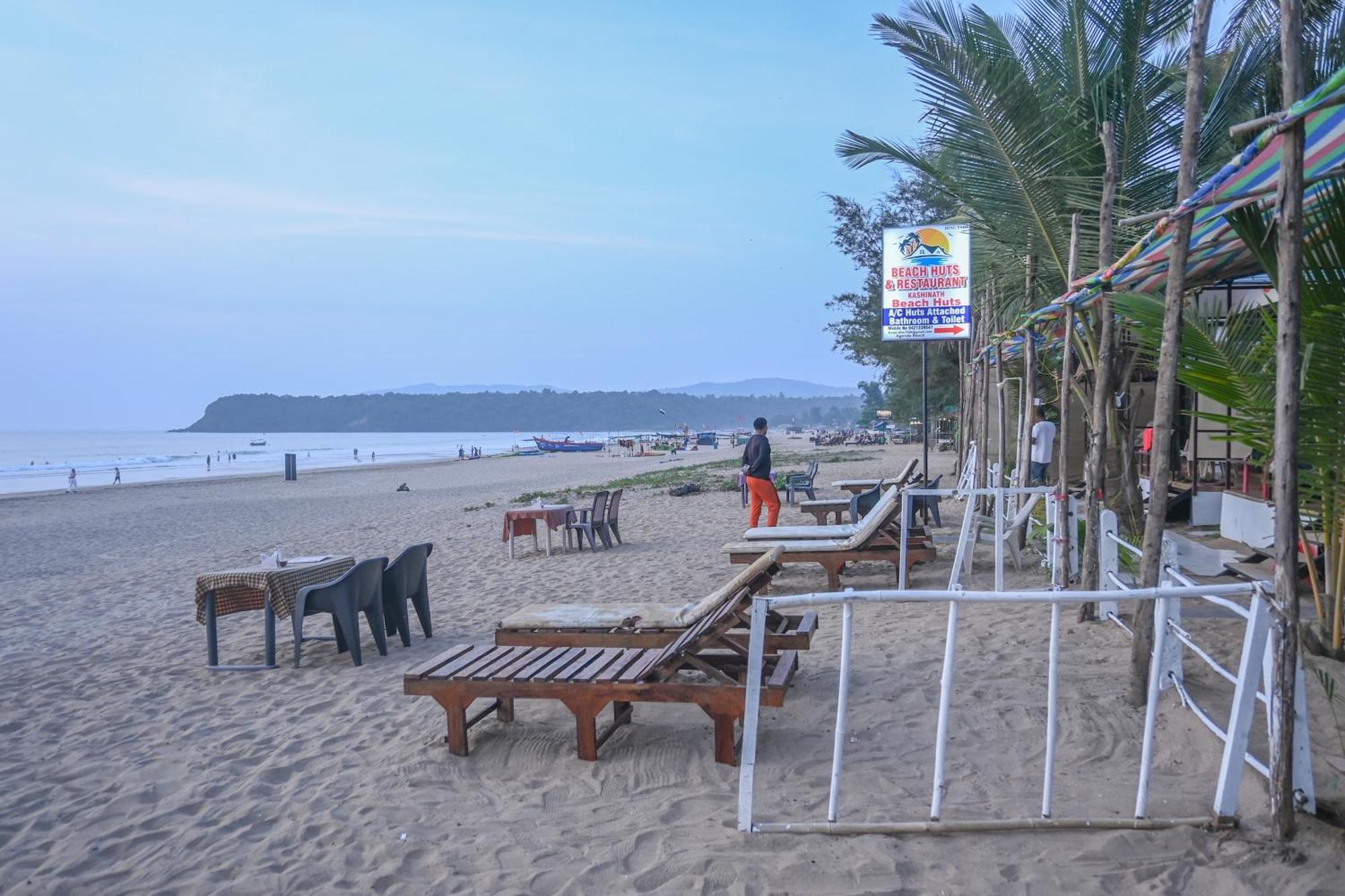 Kashinath Beach Huts Agonda Eksteriør bilde